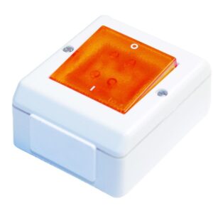 Kytkin IP55 valolla